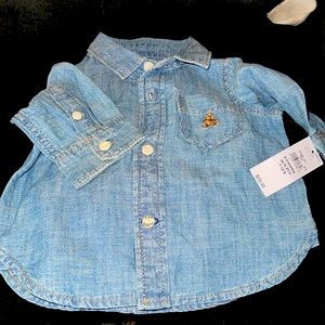 Baby boy denim shirt